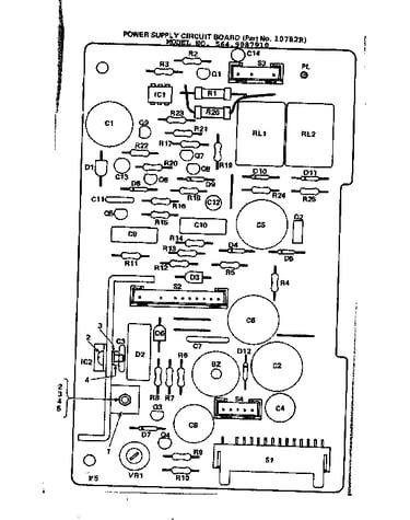 Power supply circuit board