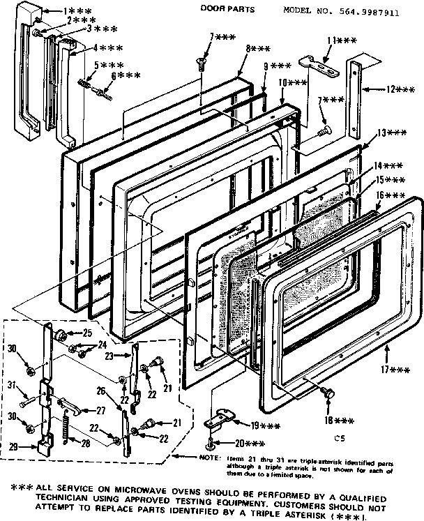 Door parts