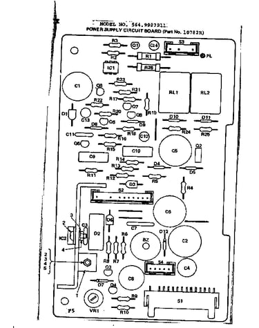Power supply circuit board