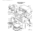 Kenmore 5649987960 cabinet parts diagram