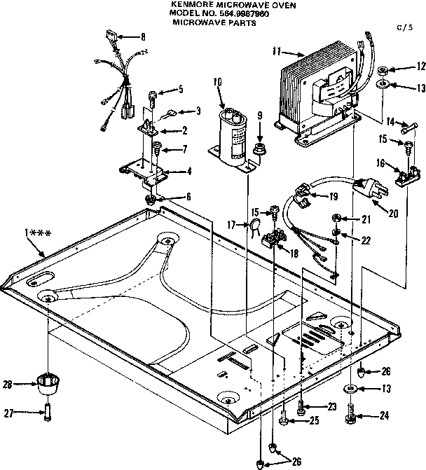 MICROWAVE PARTS