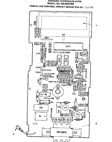Power and control circuit board