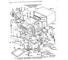 Kenmore 5649988010 cabinet parts diagram