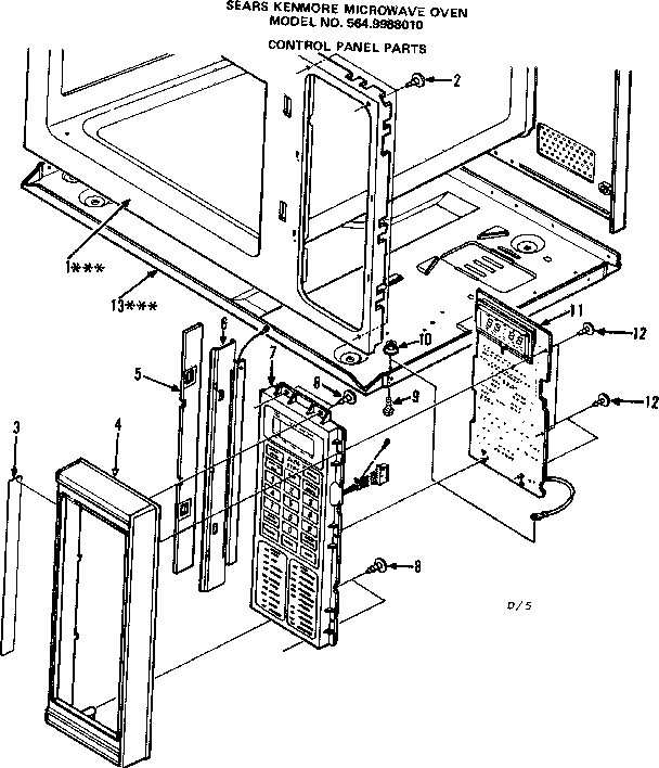 CONTROL PANEL PARTS