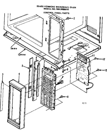 Control panel parts