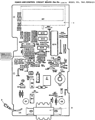 Power and control circuit board