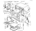 Kenmore 5649988110 cabinet parts diagram