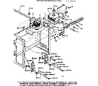 Kenmore 5649988110 switches and microwave parts diagram