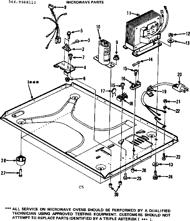 Microwave parts
