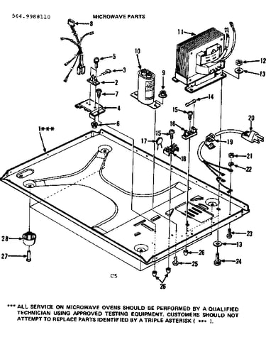 Microwave parts