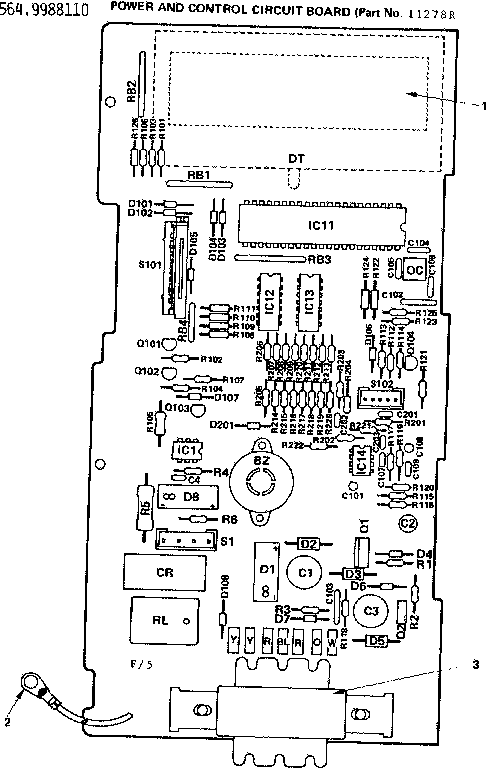 Power and control circuit board