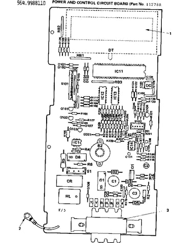 Power and control circuit board