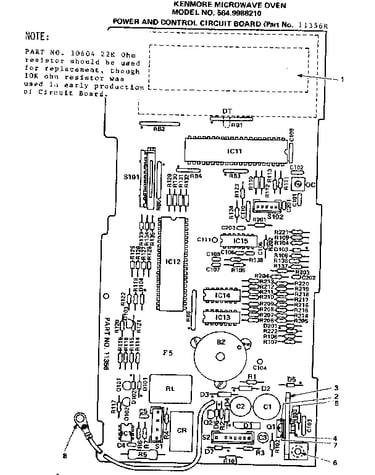 Power and control circuit board