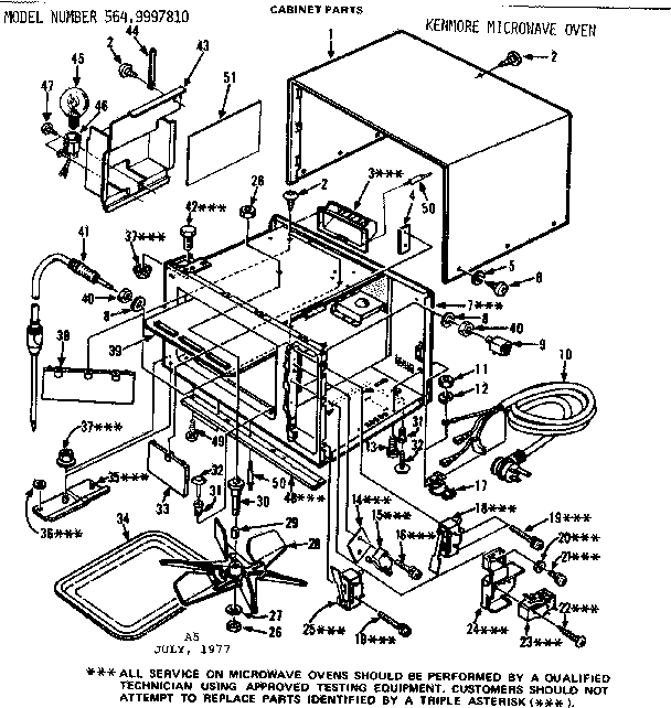 Cavity parts