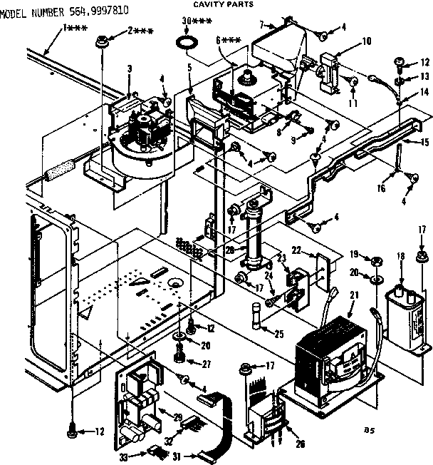 Cavity parts