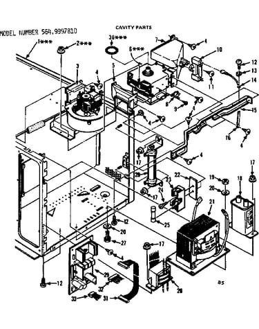 Cavity parts