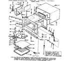 Kenmore 5649998011 cabinet parts diagram