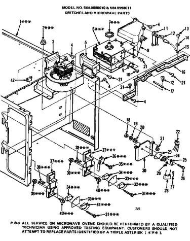 Switches and microwave parts