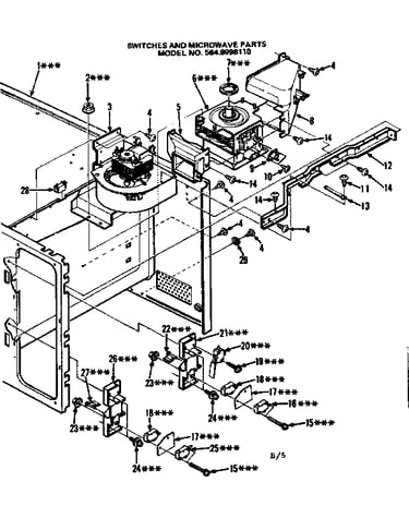 Switches and microwave parts