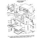 Kenmore 5649998210 cabinet parts diagram