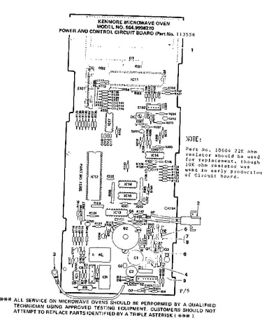 Power and control circuit board
