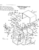 Convection oven/cabinet parts