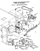 Convection oven/switches and microwave parts
