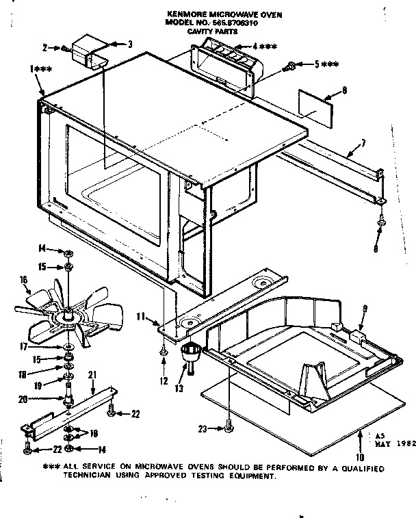 Cavity parts