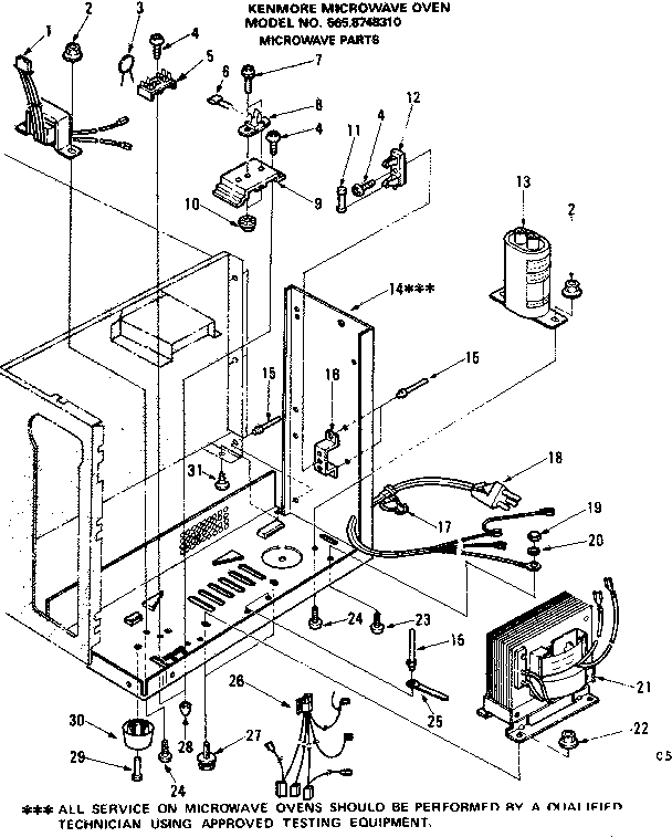 Microwave parts
