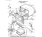 Kenmore 5658758410 cabinet parts diagram
