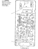 Power and control circuit board part no. 12358r