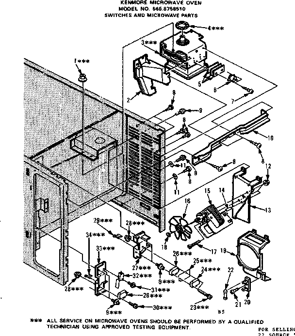 SWITCHES AND MICROWAVE PARTS