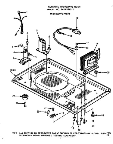 Microwave parts
