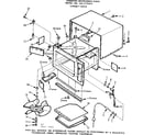 Kenmore 5658778410 cabinet parts diagram