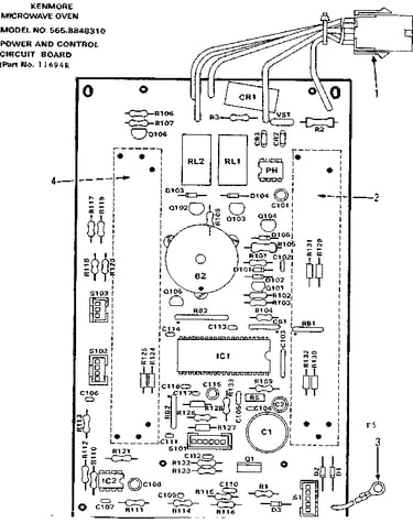 Power and control circuit board
