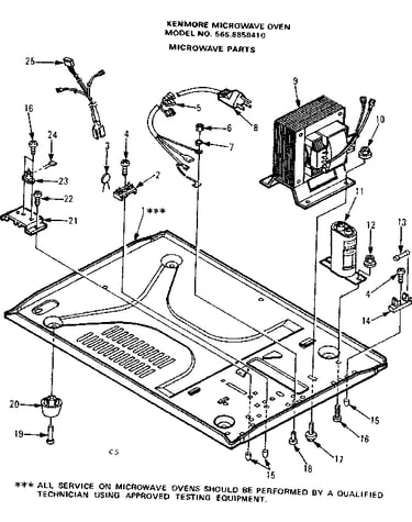 Microwave parts
