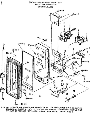 Control parts