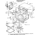 Kenmore 5668758310 cabinet parts diagram