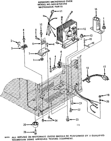 Microwave parts