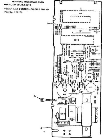 Power and control circuit board