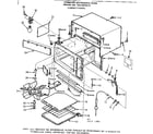 Kenmore 5668868410 cabinet parts diagram