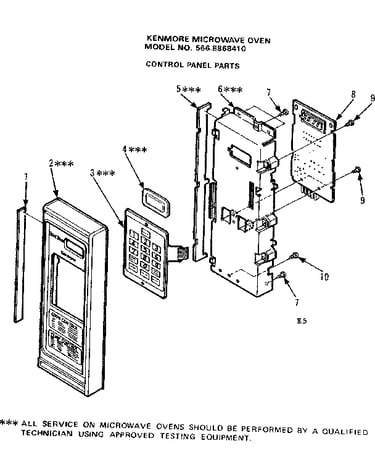 Control panel parts