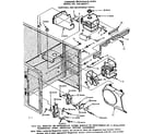 Kenmore 5668868411 switches and microwave parts diagram