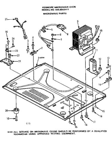Microwave parts
