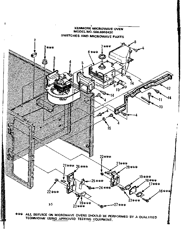 Switches and microwave parts