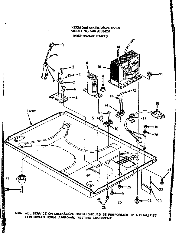 Microwave parts