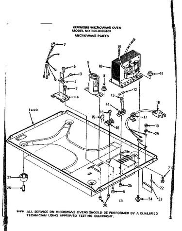 Microwave parts