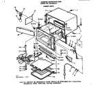 Kenmore 5668868421 cabinet parts diagram