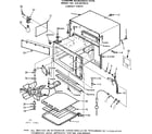 Kenmore 5668878410 cabinet parts diagram