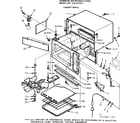 Kenmore 5668878411 cabinet parts diagram